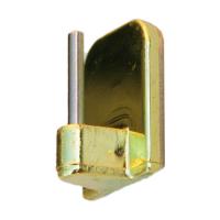 Gold UPVC Self Adhesive Curtain Hook