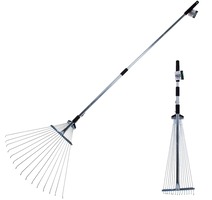 Adjustable Lawn Rake - 10pc